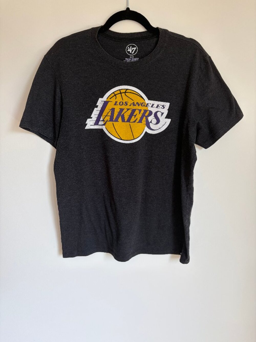 LA Lakers Tee Mens Size M ('47 Brand)